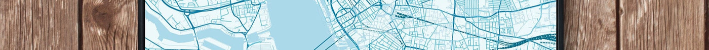 Liverpool map print featured in the hometown and moving-away gift guide