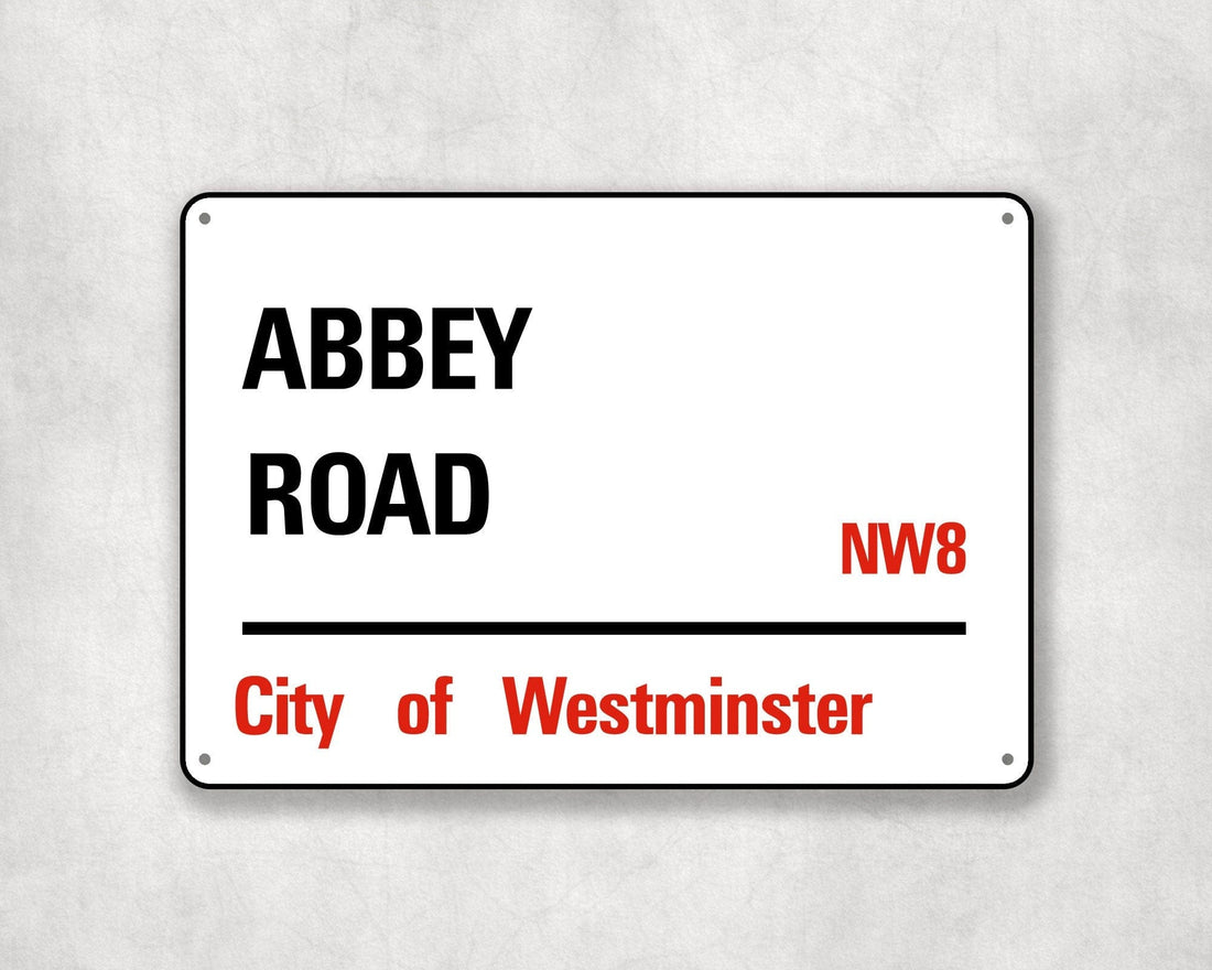 Abbey Road street sign – UK-inspired gifts from The Quirky Gift Co