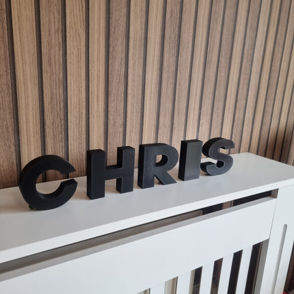 Personalised Decorative Letters Initials Ornament - 3D Printed, New Home Gift, Perfect Gift, 3D Printed Gift, Freestanding letters,