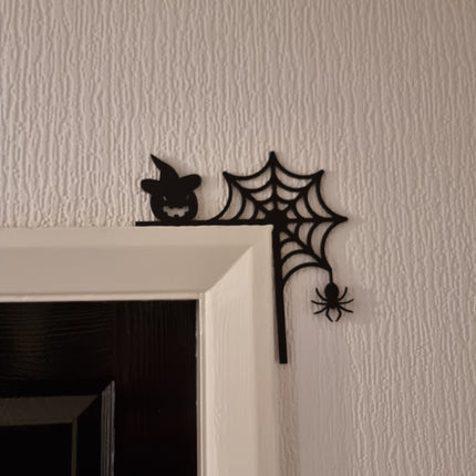 Halloween Door topper, shelf decor, wall decor, quirky home interior decor, quirky gift, door decoration, halloween gift, halloween decor 