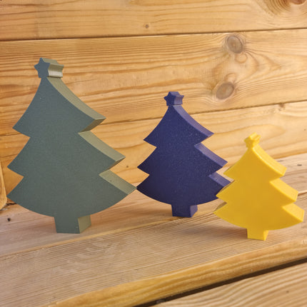 3D Printed Freestanding Christmas Tree Ornaments - Modern Festive Decorations for Christmas, Home Decor, Ornaments, Christmas Tree