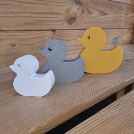 Custom 3D Printed Duck Ornament 