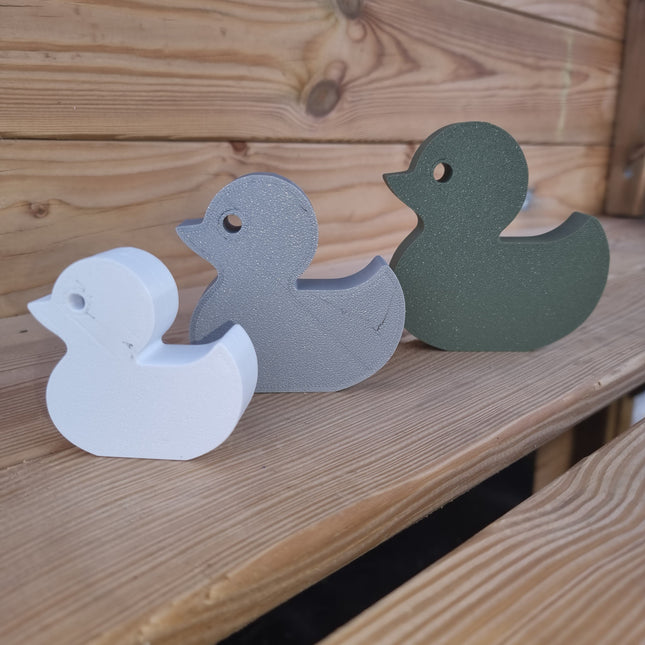 Custom 3D Printed Duck Ornament 