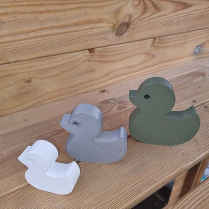 Custom 3D Printed Duck Ornament 