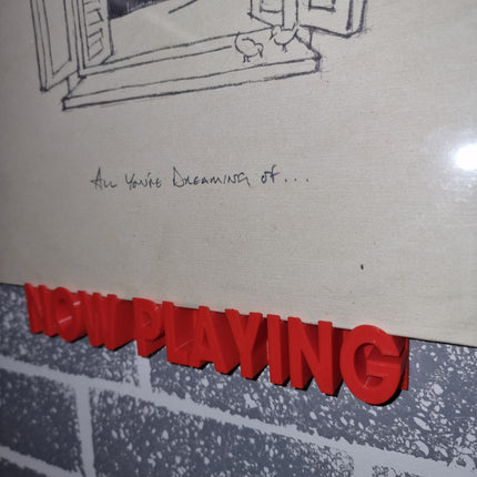 Now Playing Wall Mounted Vinyl Record Display Shelf, Record LP Shelf, Music Vinyl Wall Mountable Display, LP Vinyl Record Shelf / Shelves