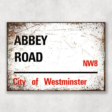 Abbey Road - City of Westminster, Street Sign, Abbey Road gift, Abbey Road Souvenir, Abbey Road Keepsake,London Gifts