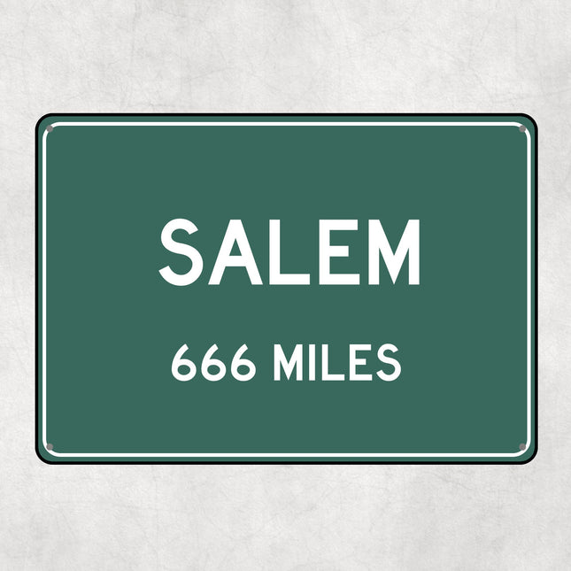 PERSONALIZED SALEM Sign, Salem City Distance Sign, City of Salem Gift, Salem Gifts, Salem Souvenir, Salem Signs