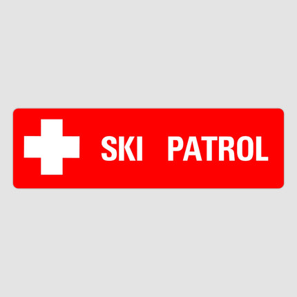 Ski Patrol - Ski Patrol Decor - Ski Patrol Sign - Medical Service Sign - Vintage Style Sign