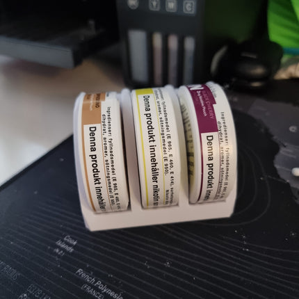 Desk Keeper: Organize Nicotine Pouches on Desk | Custom Sizes & Colors | Perfect for ZYN Mini's and more!