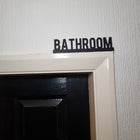 Bathroom Door Topper Bathroom Door topper, shelf  wall  quirky home interior 