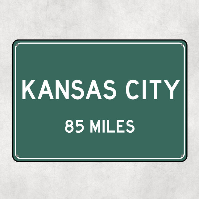 PERSONALIZED KANSAS Sign, Kansas City Distance Sign, City of Kansas Gift, Kansas Gifts, Kansas Souvenir, Kansas Signs