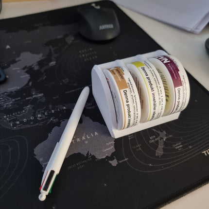 Desk Keeper: Organize Nicotine Pouches on Desk | Custom Sizes & Colors | Perfect for ZYN Mini's and more!