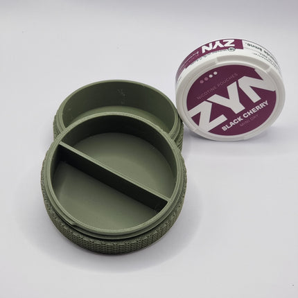 Pouch Keeper Tidy Stash - Divider Container: Keep Your Empty Nicotine and Zyn Pouches Neatly Organized | Holds 15 Full Pouches!