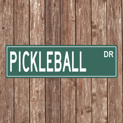 Custom Pickleball Street Sign - Perfect Gift for Pickleball Fans & Players - Pickleball Signs, Pickleball Gifts
