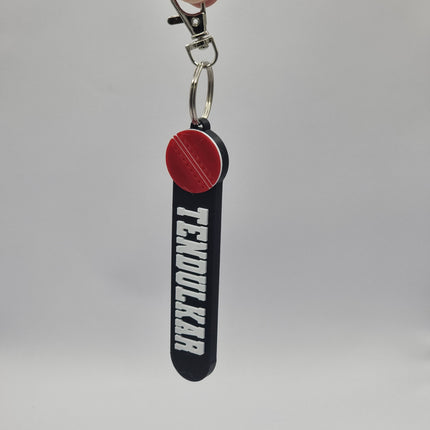 Personalized Cricket Keychain - Keyring - Bag Tag - Name Tag - Backpack Tags, Kid's Name Tags, Sport Keyrings, Charms