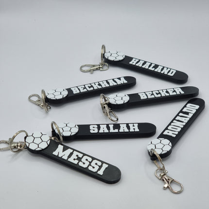 Personalised Football Keychain 