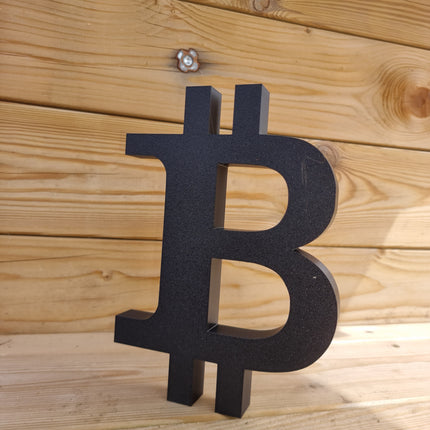 Bitcoin Decor - Crypto Decor - Trader's Room Accent - Bitcoin Collector's Figure - Crypto Art Piece - Bitcoin Enthusiast Gift - Home Decor
