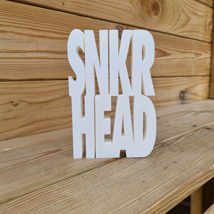 SNKR HEAD Sneakerhead Sign 