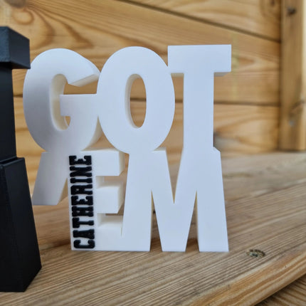 Personalised Got ’Em Sneakerhead Sign 