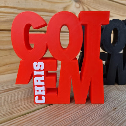 Personalised Got ’Em Sneakerhead Sign 
