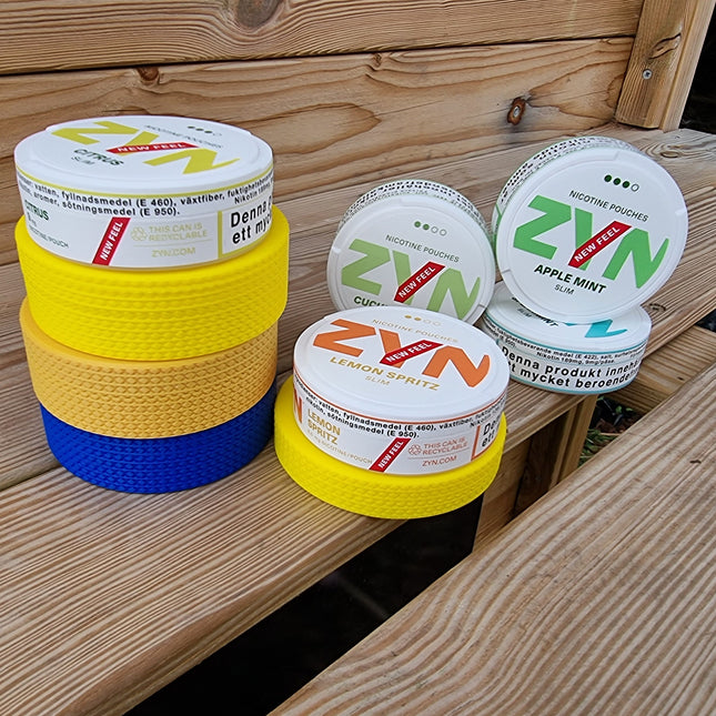 Pillow Puck - Zyn Pouch Container - Nicotine Holder - Screw Container for Nicotine