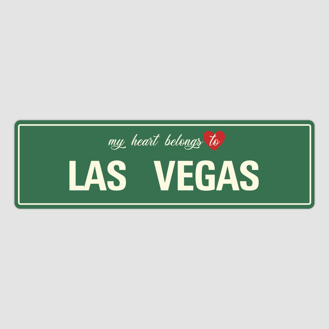 Heart Belongs to Las Vegas Sign, Las Vegas City Sign, City of Las Vegas Gift, Las Vegas Gifts, Las Vegas Souvenir, Las Vegas Sign