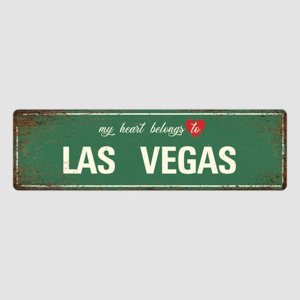 Heart Belongs to Las Vegas Sign, Las Vegas City Sign, City of Las Vegas Gift, Las Vegas Gifts, Las Vegas Souvenir, Las Vegas Sign