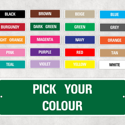 Custom Metal Street Sign Personalized Railway Station Sign Contemporary Modern Vintage Street Sign Gift Idea for Him Outdoor Name Sign