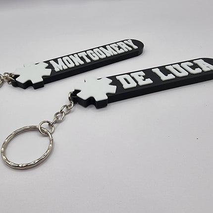 Personalised EMT Keychain Bag Tag 