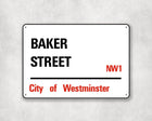 Baker Street Sign - Sign | Personalised Gift