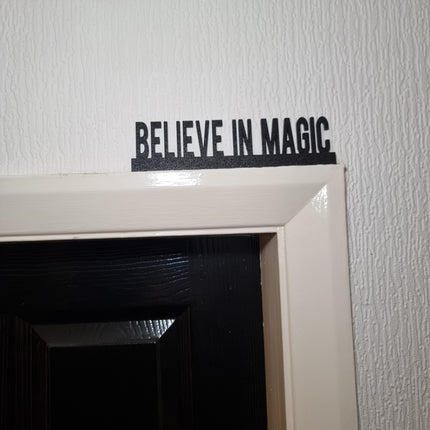 Believe in Magic Door Topper - Door Topper | Personalised Gift
