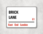 Brick Lane Street Sign - Sign | Personalised Gift