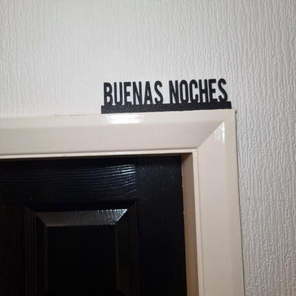 Buenas Noches Door Topper - Door Topper | Personalised Gift