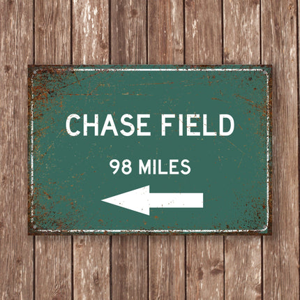 Chase Field Distance Sign - Sign | Personalised Gift
