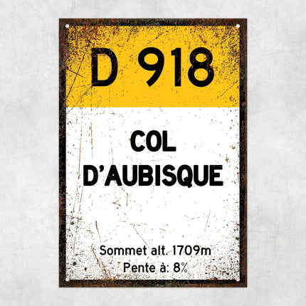 Col D'Aubisque D918 Route Sign - Sign | Personalised Gift