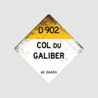 Col Du Galiber D902 Route Sign - Square - Sign | Personalised Gift