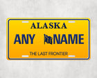 Custom Alaska License Plate Sign - License Plate | Personalised Gift