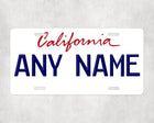 Custom California License Plate Sign - License Plate | Personalised Gift