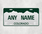 Custom Colorado License Plate Sign - License Plate | Personalised Gift