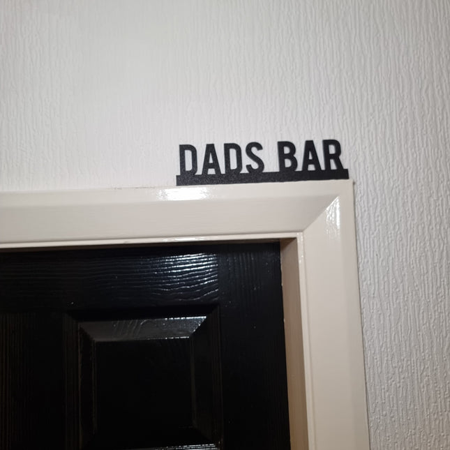 Dads Bar Door Topper - Door Topper | Personalised Gift