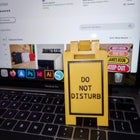 Do Not Disturb Mini Floor Sign – Custom Colors & Sizes - Sign | Personalised Gift