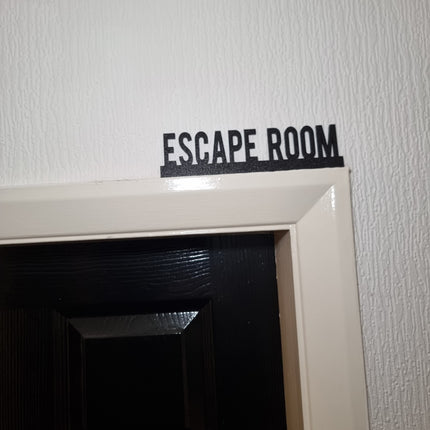 Escape Room Door Topper - Door Topper | Personalised Gift