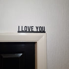 I Love You Door Topper - Door Topper | Personalised Gift