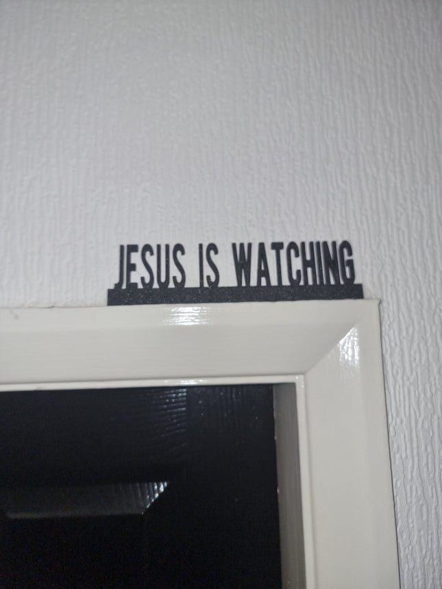 Jesus Is Watching Door Topper - Door Topper | Personalised Gift
