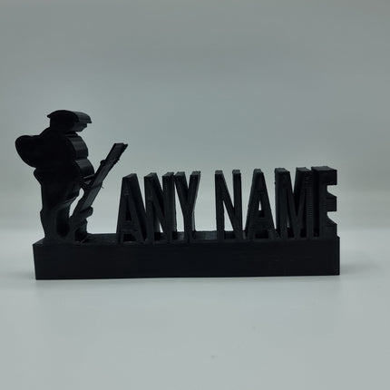 Lest We Forget Personalised Name Display - Lifestyle Room Setting