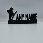 Lest We Forget Personalised Name Display - Gift | Personalised Gift