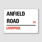 Liverpool Anfield Road Street Sign - Sign | Personalised Gift