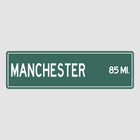 Manchester Distance Sign - Sign | Personalised Gift