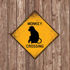 Monkey Crossing Sign - Sign | Personalised Gift