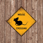 Mouse Crossing Sign - Sign | Personalised Gift
